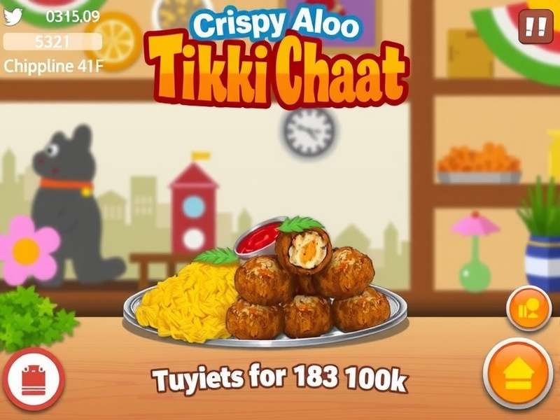 Crispy Aloo Tikki Chaat Game Features